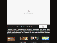 Tablet Screenshot of gangajamuna.com